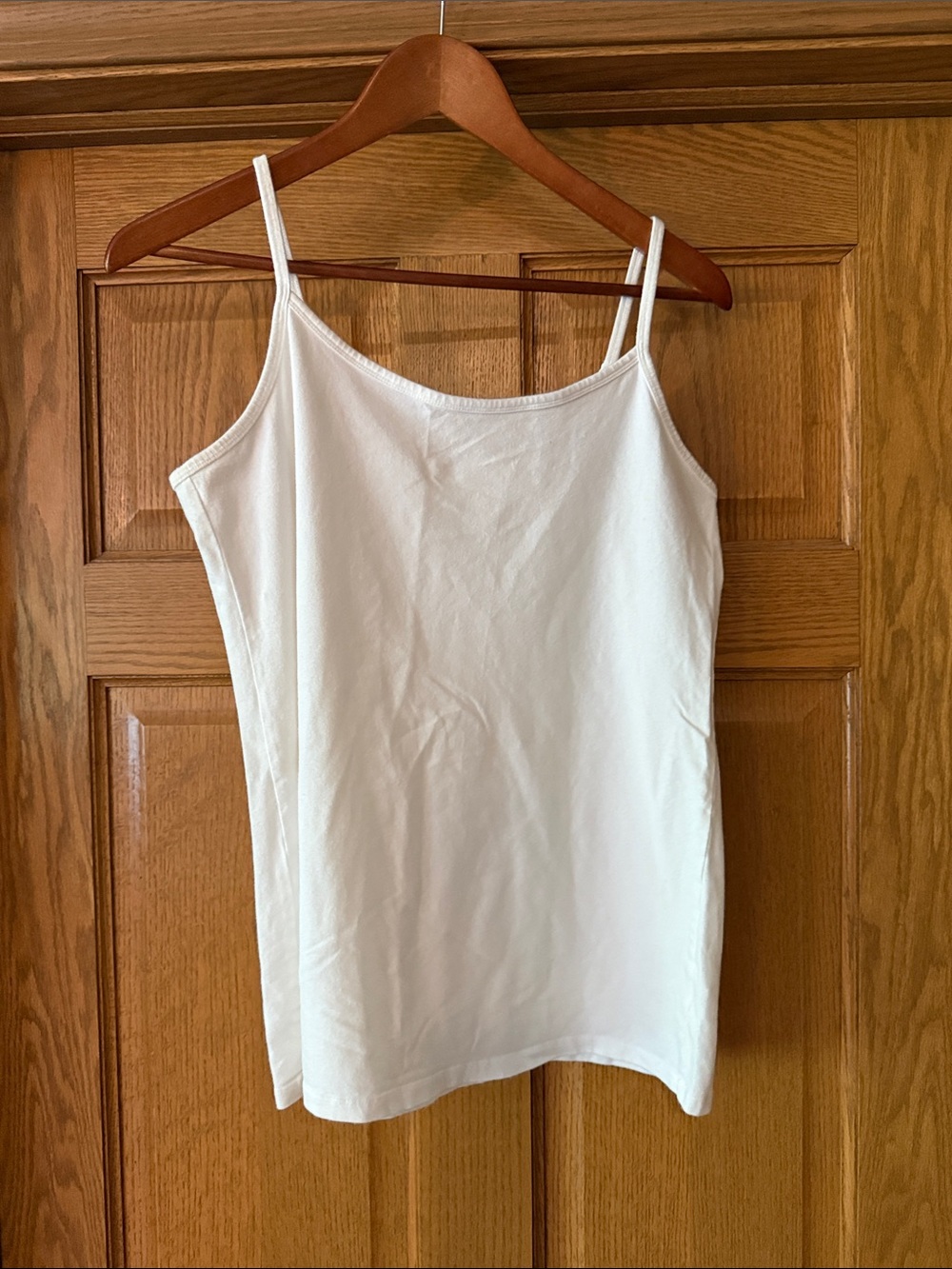 torrid White Thin Strap Knit Camisole Tank